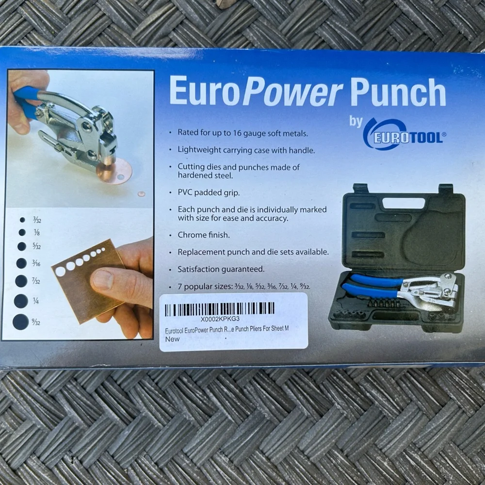 EuroTool Euro Power Punch Plier USED ONCE
